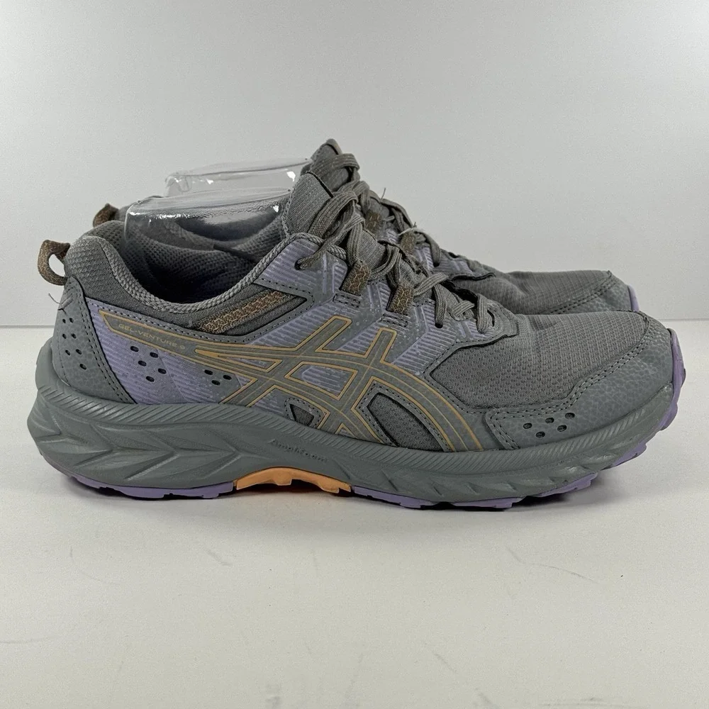 Asics Gel Venture 9 1012B313 Gray Running‎ Shoes Sneakers Women's Size 8.5